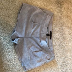 BCBG suede like shorts, size m